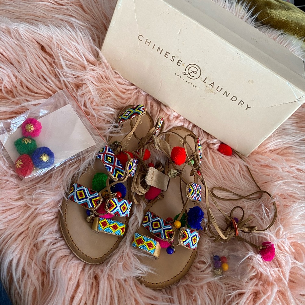 Chinese laundry sandals